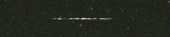 Unprocessed fireball image