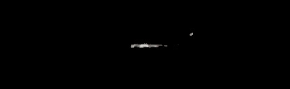 Processed fireball image