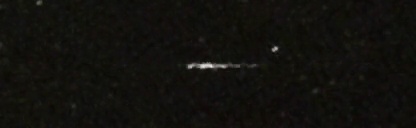 Unprocessed fireball image