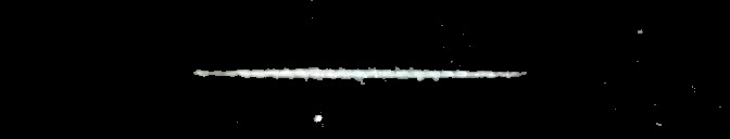 Processed fireball image