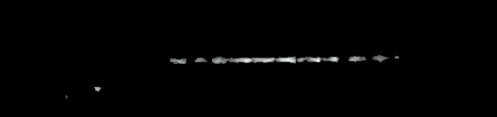 Processed fireball image