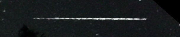 Unprocessed fireball image