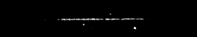 Processed fireball image