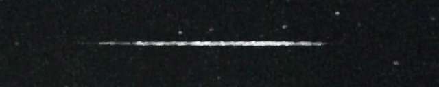 Unprocessed fireball image