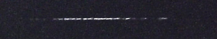 Unprocessed fireball image