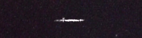 Unprocessed fireball image