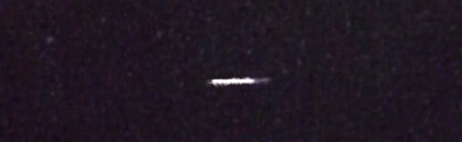 Unprocessed fireball image