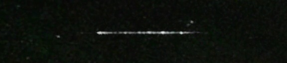 Unprocessed fireball image