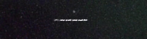 Unprocessed fireball image