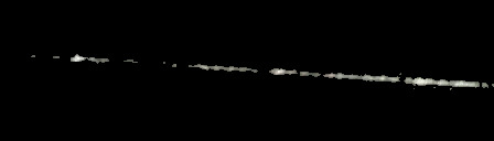 Processed fireball image