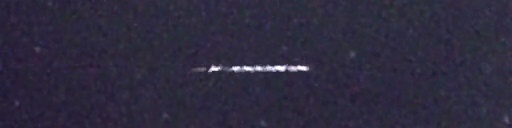 Unprocessed fireball image