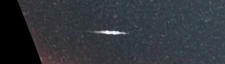Unprocessed fireball image