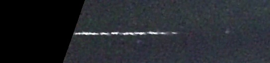 Unprocessed fireball image