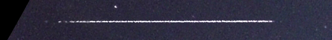 Unprocessed fireball image