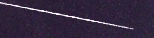 Unprocessed fireball image
