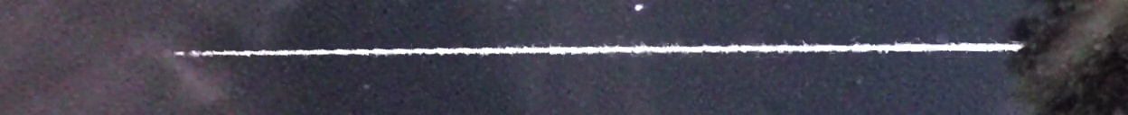 Unprocessed fireball image