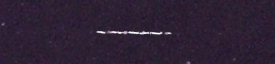 Unprocessed fireball image