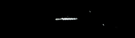 Processed fireball image