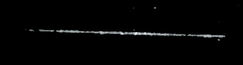 Processed fireball image