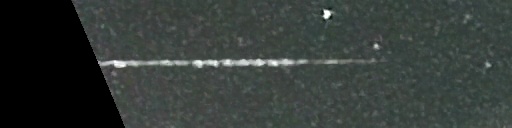 Unprocessed fireball image