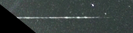 Unprocessed fireball image