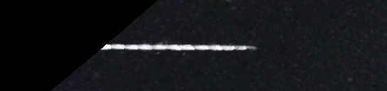 Unprocessed fireball image