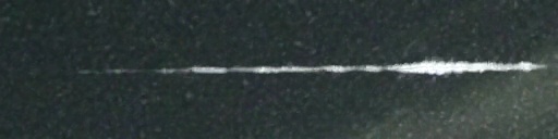 Unprocessed fireball image