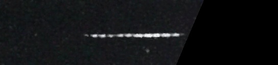 Unprocessed fireball image