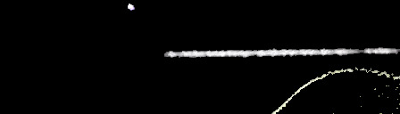 Processed fireball image