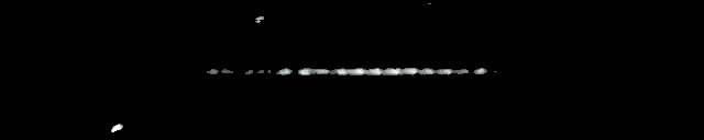 Processed fireball image