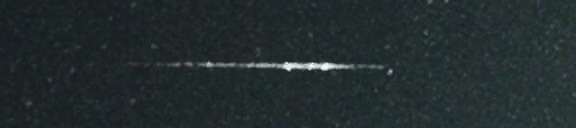 Unprocessed fireball image