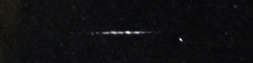 Unprocessed fireball image