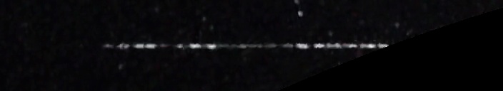 Unprocessed fireball image