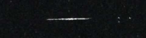 Unprocessed fireball image