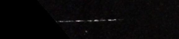 Unprocessed fireball image