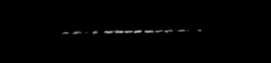 Processed fireball image