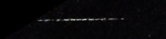 Unprocessed fireball image