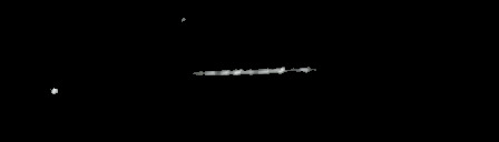 Processed fireball image