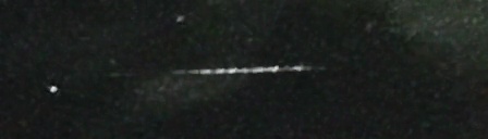 Unprocessed fireball image