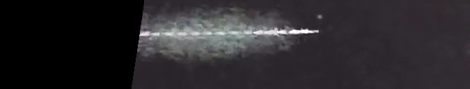 Unprocessed fireball image