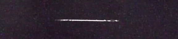 Unprocessed fireball image