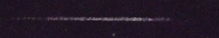 Unprocessed fireball image