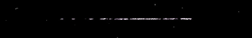 Processed fireball image