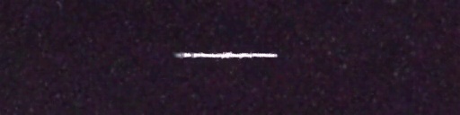 Unprocessed fireball image