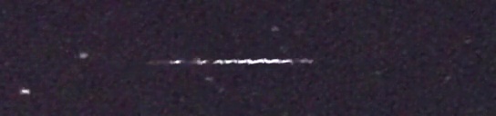 Unprocessed fireball image