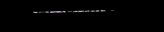 Processed fireball image