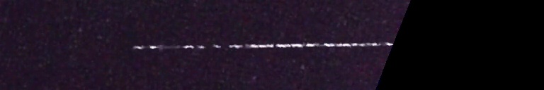 Unprocessed fireball image