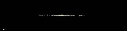 Processed fireball image