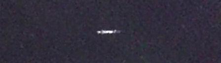 Unprocessed fireball image