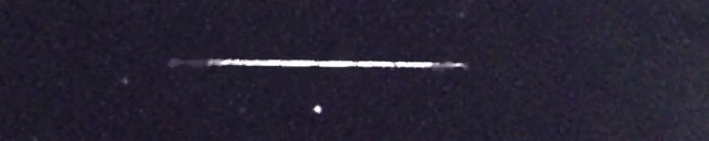 Unprocessed fireball image